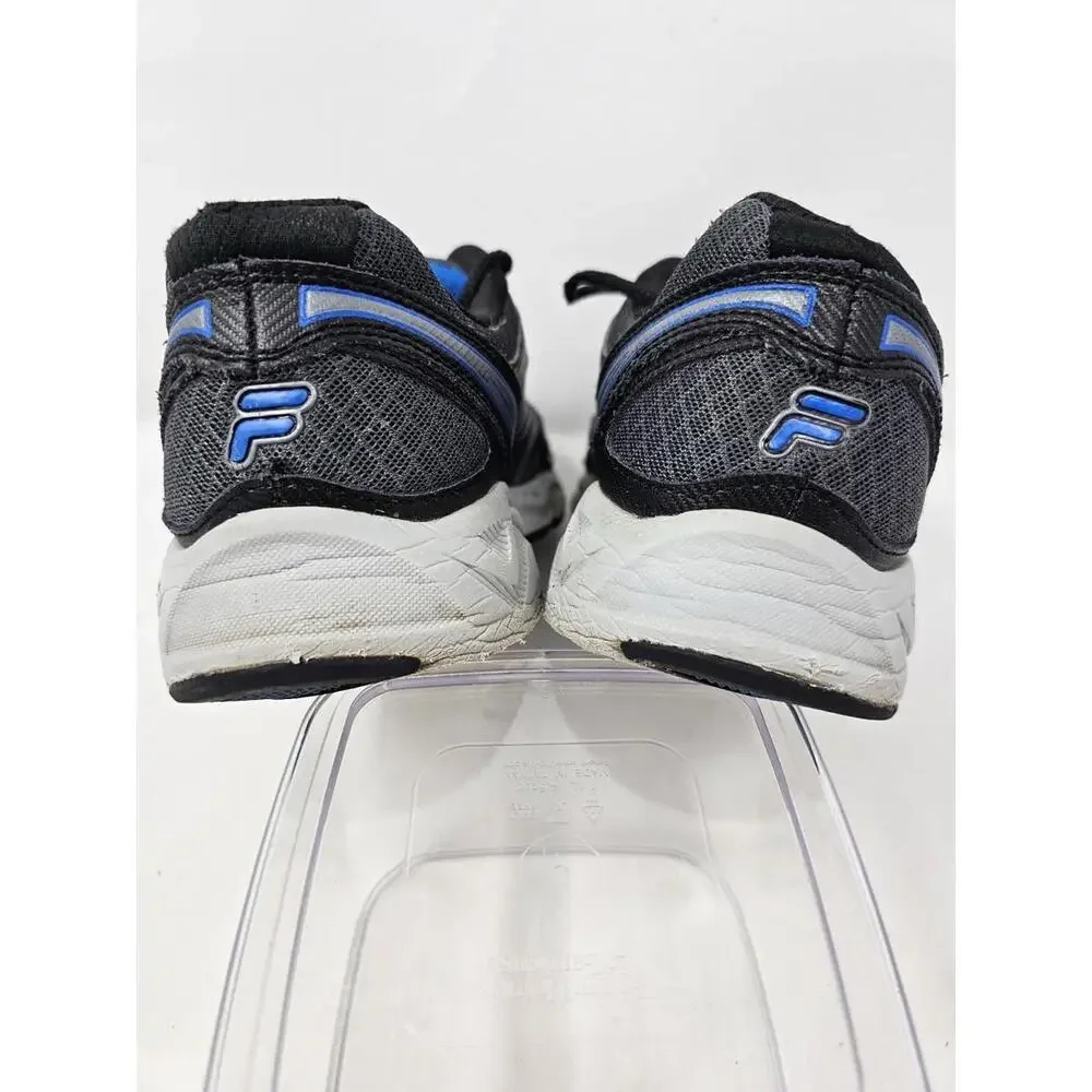 Retro Fila Interstellar 2 Men's‎ Performance Running Shoes Grey Black Blue Sz 10